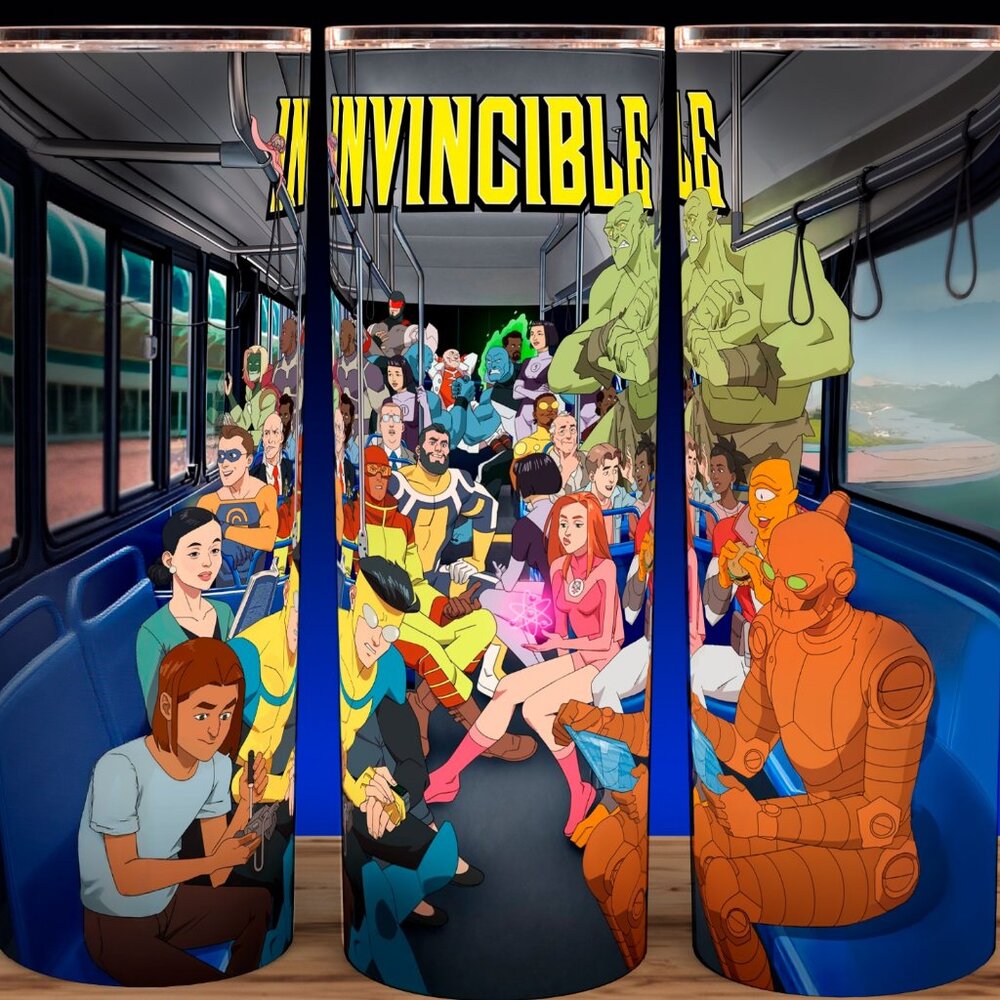Invincible Anime  Collection Cup Mug Tumbler